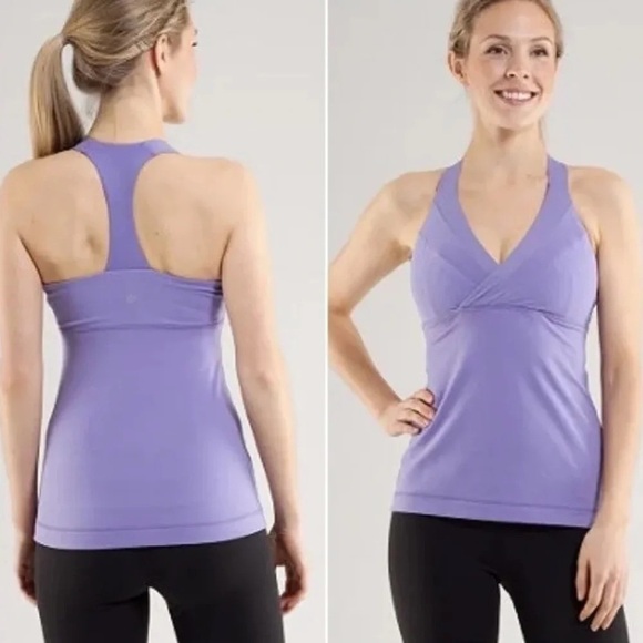 EUC Lululemon Deep Breath Tank Size 10 - Picture 1 of 9